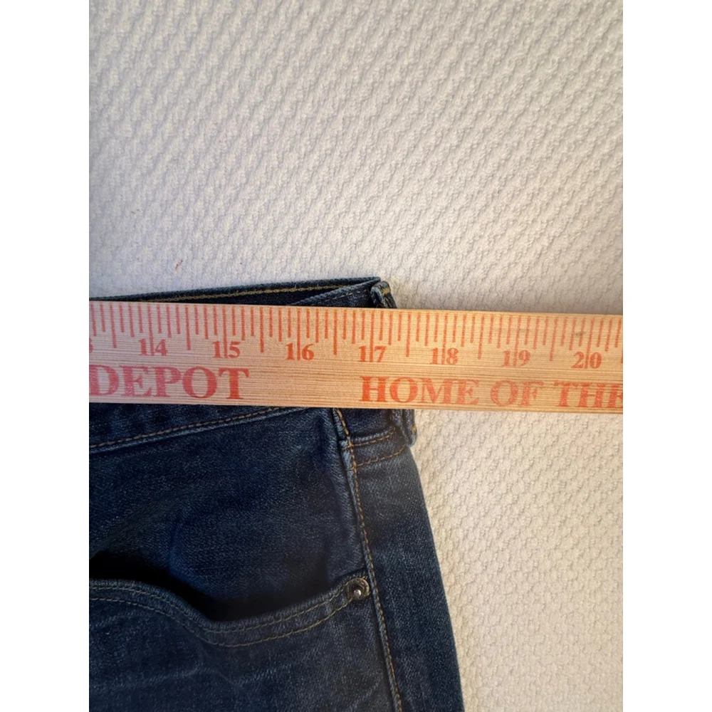 Men's Levi's 501 Dark Blue Straight Jeans Waist 36
